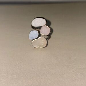 Stone Ring stamped 925